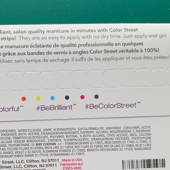 HONEY I’M COMB Color Street Nail Strips Bee Day - Picture 2 of 2